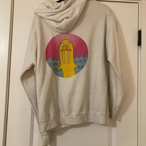 The Haas Brothers Hoodie "Invitation" with Screenprint. Size LARGE